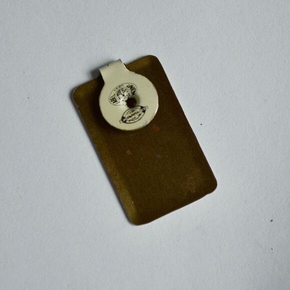 Vintage United Fund Torch Foldover Tab Pin - Picture 2 of 2